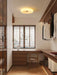 Willa Glass Flush Mount Ceiling Light - Simprolos