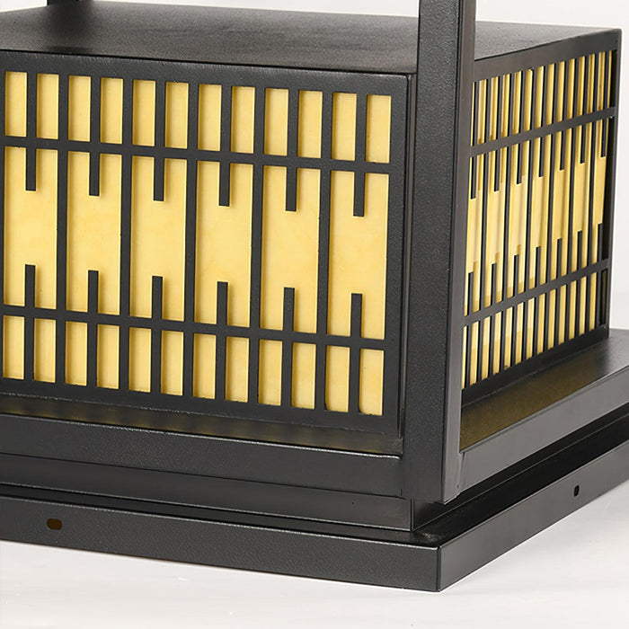 Window Grille Outdoor Post Light - Simprolos