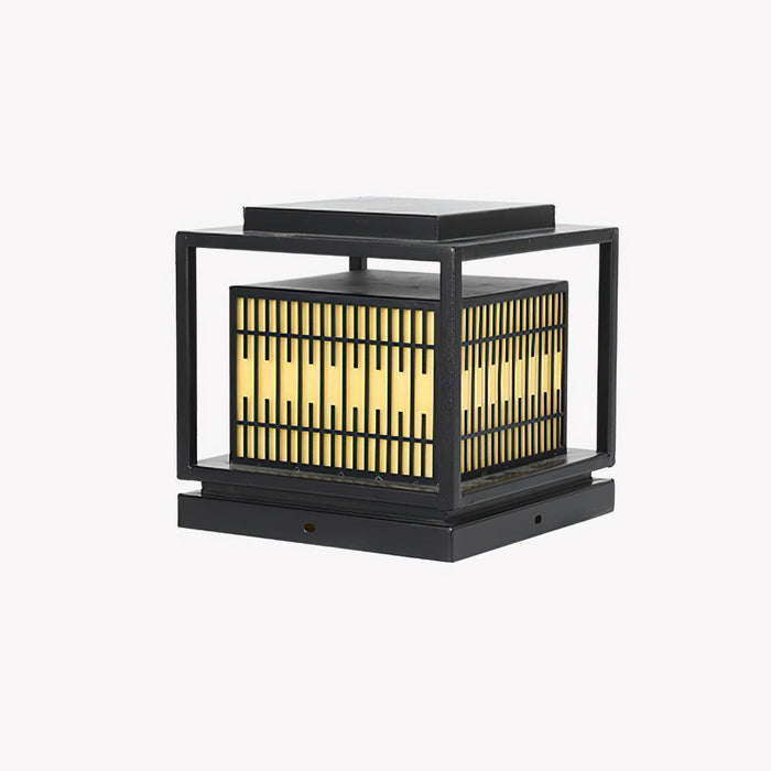 Window Grille Outdoor Post Light - Simprolos
