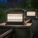 Window Grille Outdoor Post Light - Simprolos
