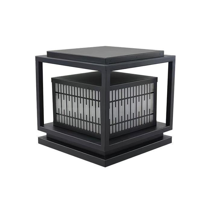 Window Grille Outdoor Post Light - Simprolos