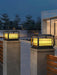 Window Grille Outdoor Post Light - Simprolos