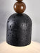 Wood Bead Travertine Pendant Light - Simprolos