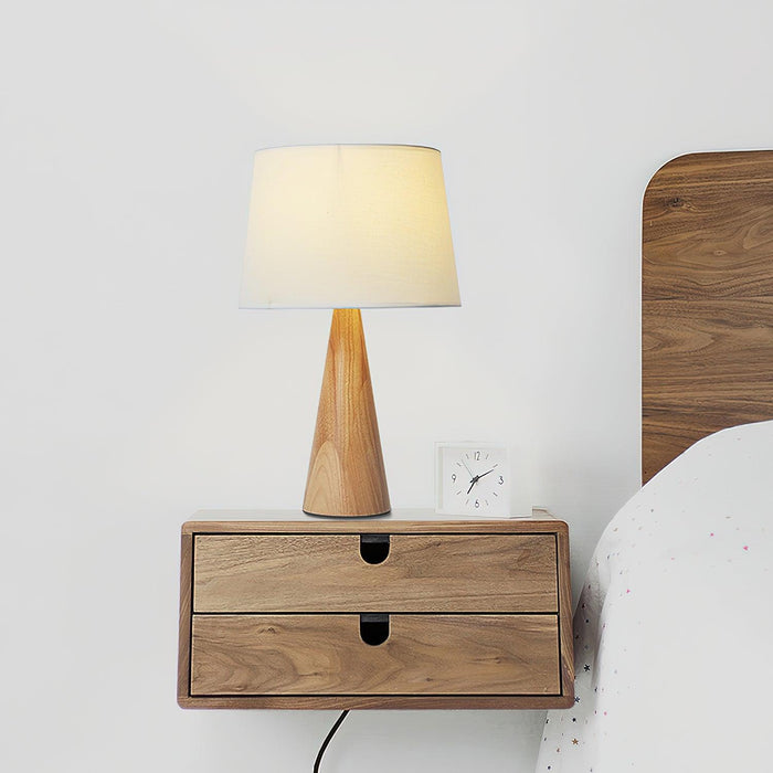 Wooden Vase Table Lamp - Simprolos