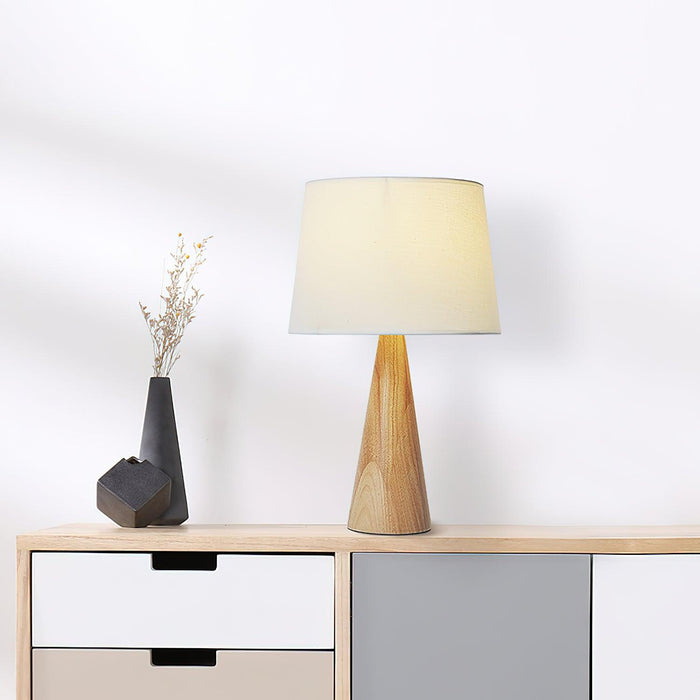 Wooden Vase Table Lamp - Simprolos