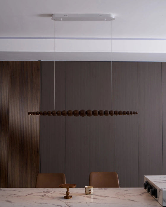 Woodline Orb Pendant Light - Simprolos