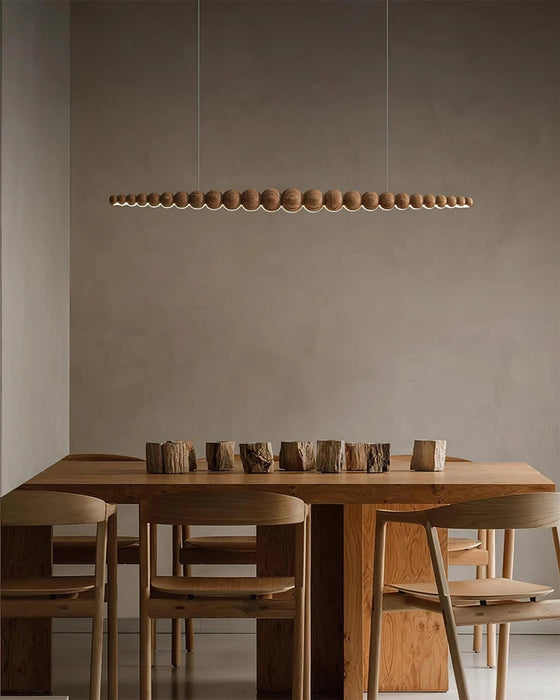 Woodline Orb Pendant Light - Simprolos