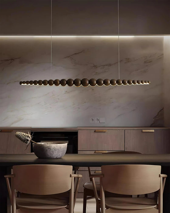 Woodline Orb Pendant Light - Simprolos