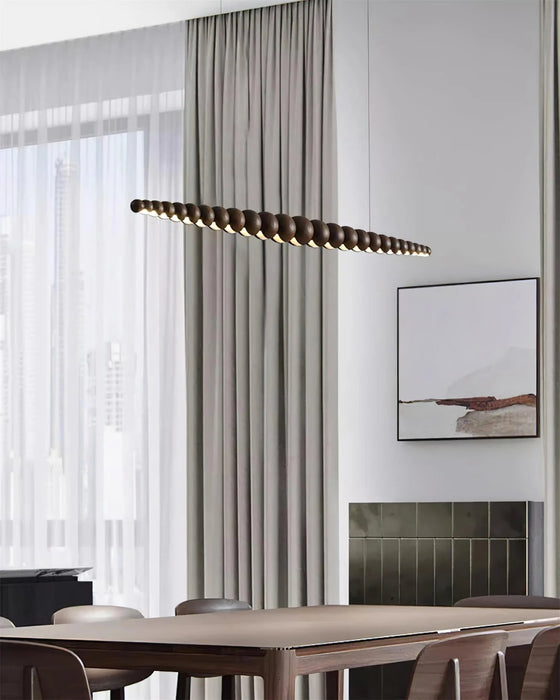Woodline Orb Pendant Light - Simprolos