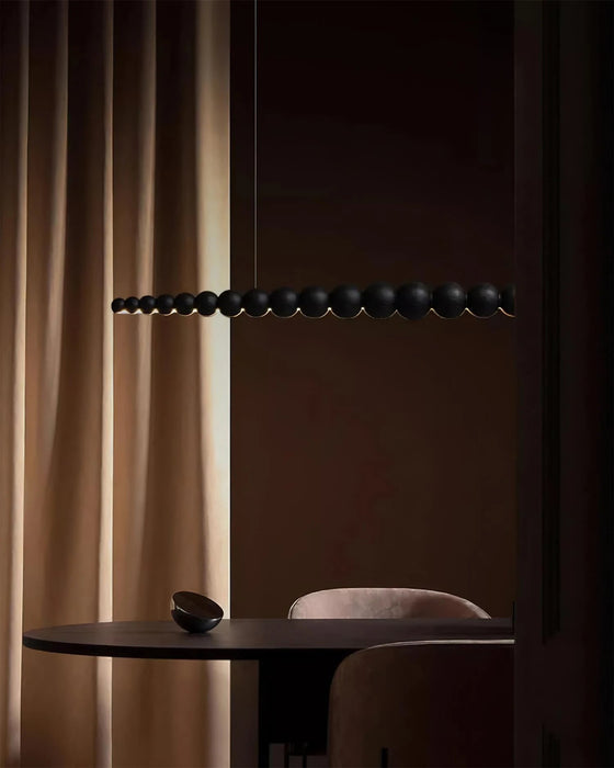 Woodline Orb Pendant Light - Simprolos