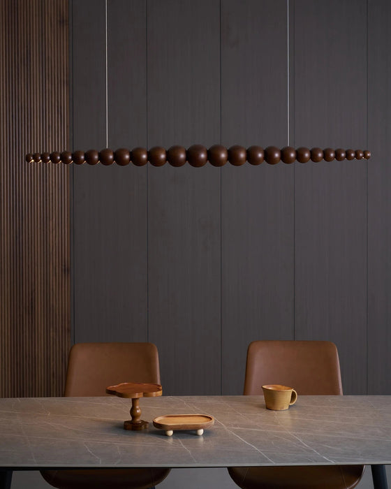 Woodline Orb Pendant Light - Simprolos