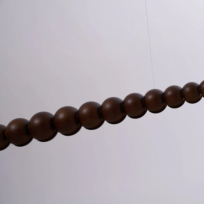 Woodline Orb Pendant Light - Simprolos