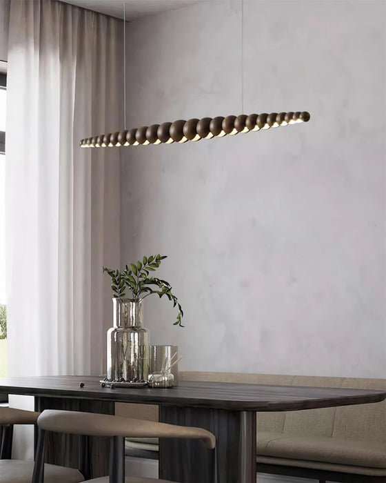 Woodline Orb Pendant Light - Simprolos