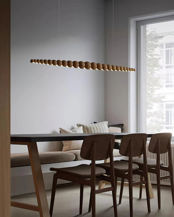 Woodline Orb Pendant Light - Simprolos