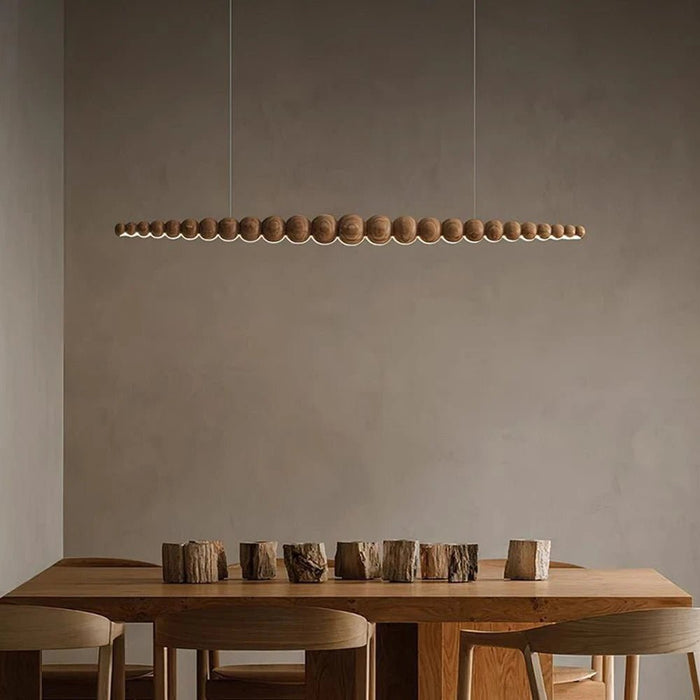 Woodline Orb Pendant Light - Simprolos