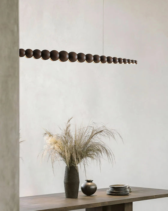 Woodline Orb Pendant Light - Simprolos