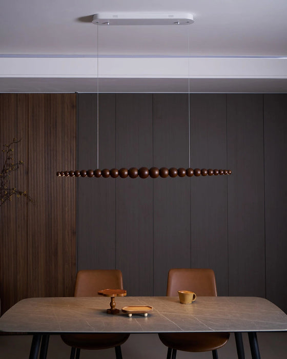 Woodline Orb Pendant Light - Simprolos
