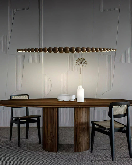 Woodline Orb Pendant Light - Simprolos