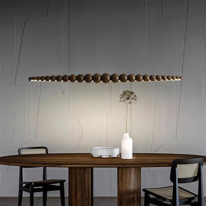 Woodline Orb Pendant Light - Simprolos