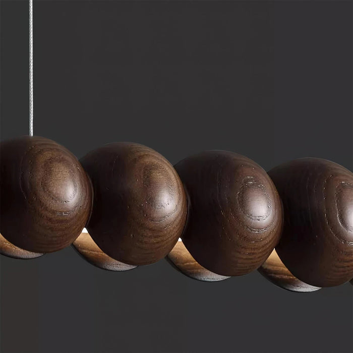 Woodline Orb Pendant Light - Simprolos