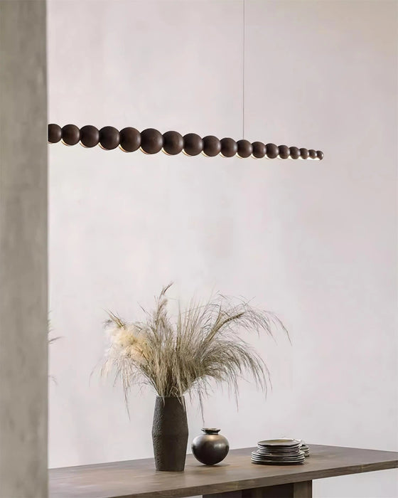 Woodline Orb Pendant Light - Simprolos