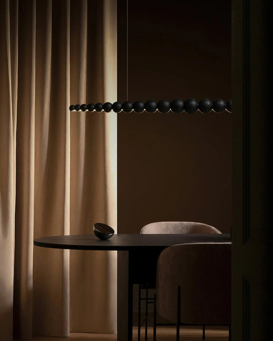 Woodline Orb Pendant Light - Simprolos