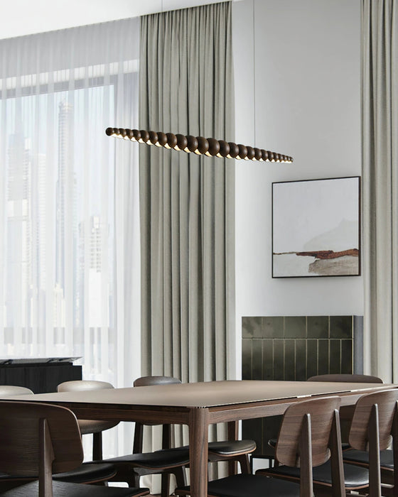 Woodline Orb Pendant Light - Simprolos