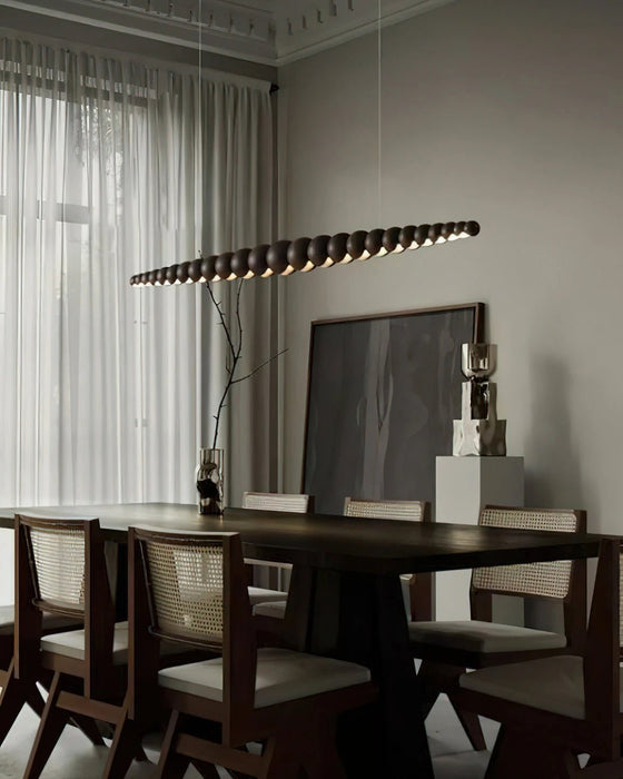 Woodline Orb Pendant Light - Simprolos