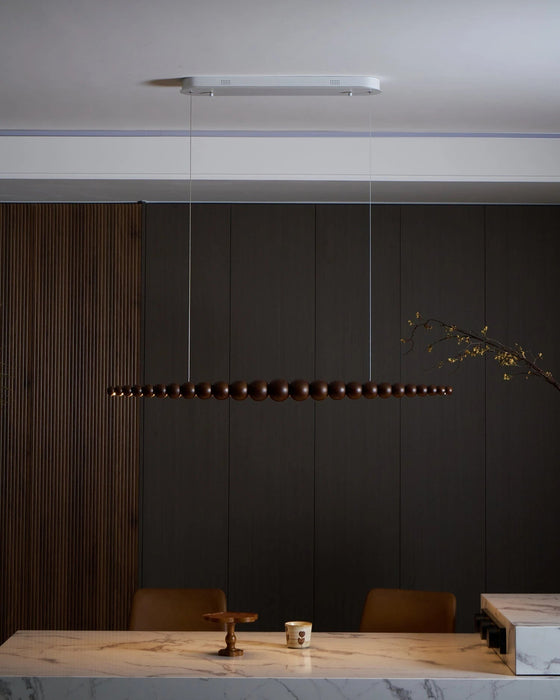 Woodline Orb Pendant Light - Simprolos