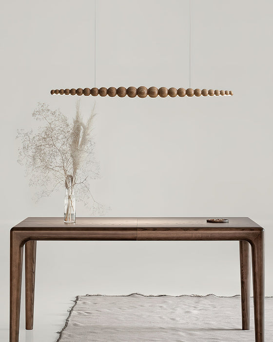 Woodline Orb Pendant Light - Simprolos