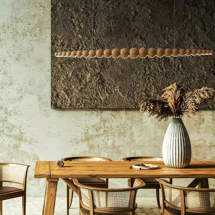 Woodline Orb Pendant Light - Simprolos