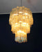 Yellow Glass Tube Chandelier - Simprolos