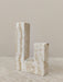 Yellow Travertine Candle Holder - Simprolos