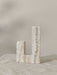 Yellow Travertine Candle Holder - Simprolos