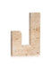 Yellow Travertine Candle Holder - Simprolos
