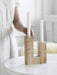 Yellow Travertine Candle Holder - Simprolos