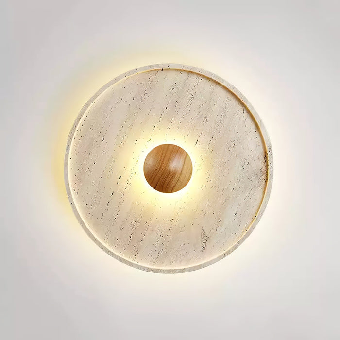 Yellow Travertine Ceiling Light for Modern Spaces - Simprolos