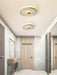 Yellow Travertine Ceiling Light for Modern Spaces - Simprolos
