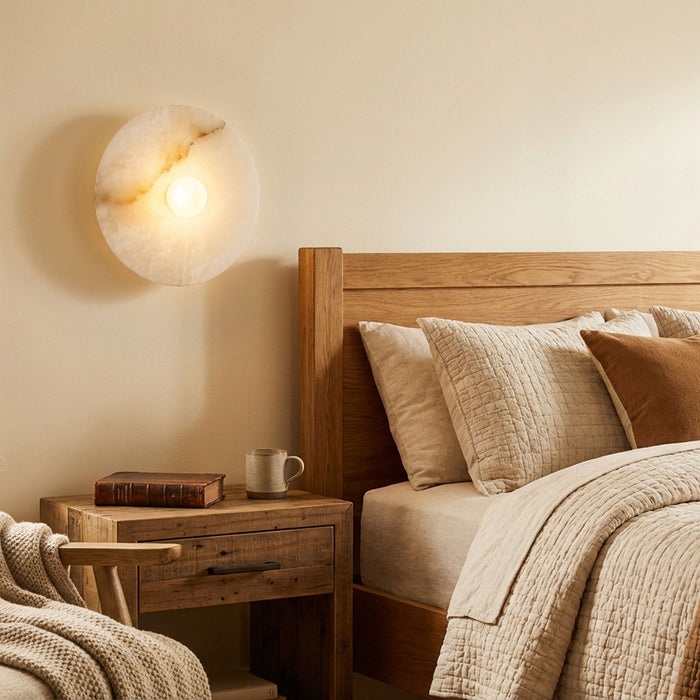 Yunhua Alabaster Wall Lamp - Simprolos