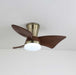 Zephyr Crest Ceiling Fan Light - Simprolos