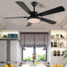 Zephyris Ceiling Fan Light - Simprolos