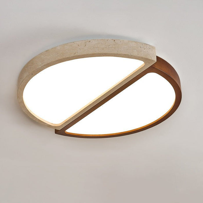 Zyren Travertine Ceiling Light - Simprolos