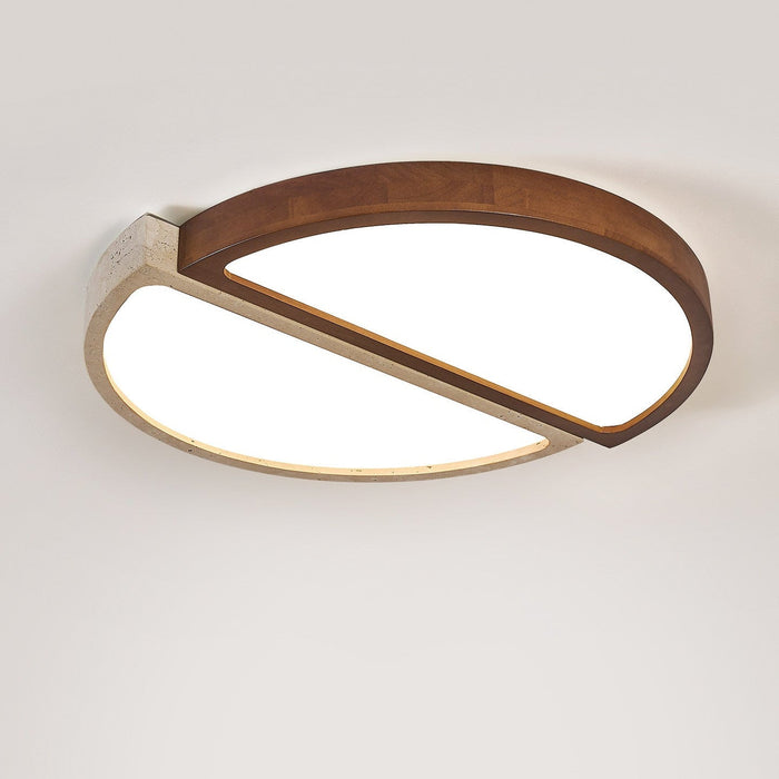 Zyren Travertine Ceiling Light - Simprolos